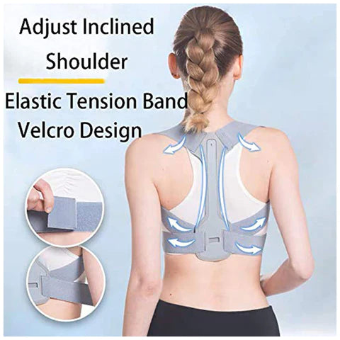 Fully Adjustable Posture Corrector For Pain Relief Of Lower And Upper Back Spine