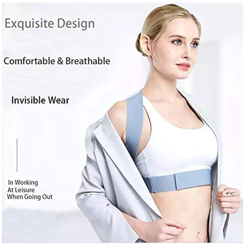 Fully Adjustable Posture Corrector For Pain Relief Of Lower And Upper Back Spine