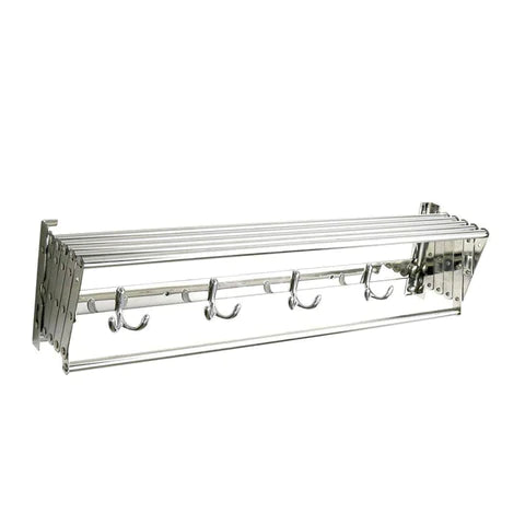 Wall Mounted Retractable Airers Folding Extendible Dryer Rack