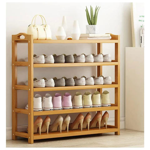 Stylish Wooden Shoe Organiser Rack