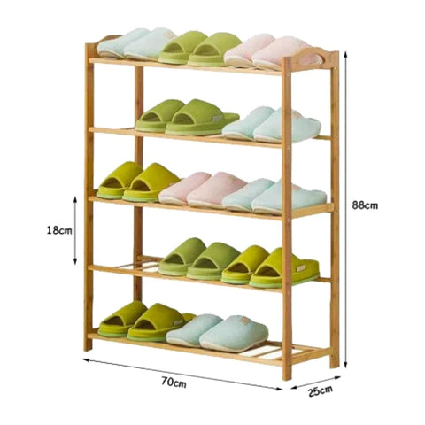 Stylish Wooden Shoe Organiser Rack