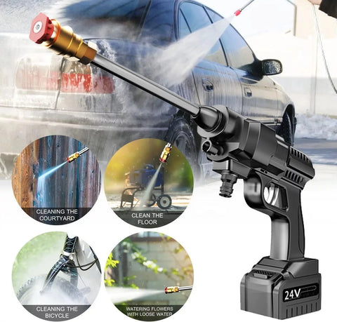 Heavy Duty Pressure Gun With Sun Shade Sail Fixing Kit For Garden And Car Wash