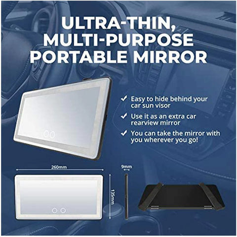 Car Visor Vanity Makeup Mirror