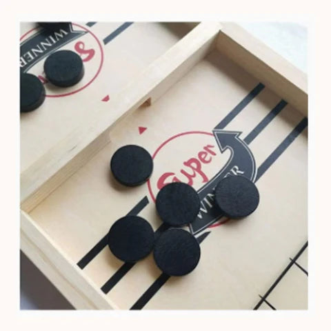 Sale Bouncing Chess Hockey Slingshot Board Game