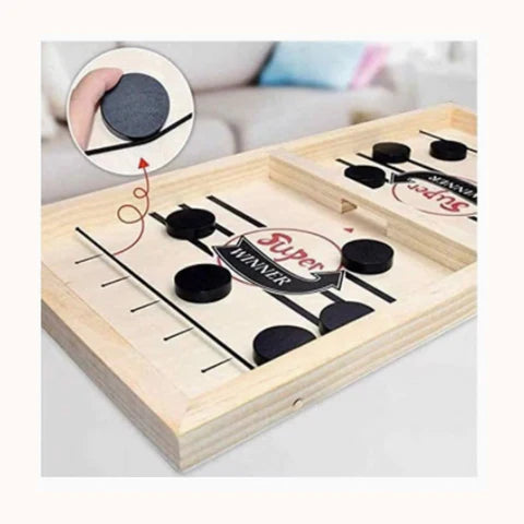 Sale Bouncing Chess Hockey Slingshot Board Game