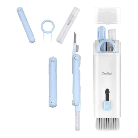 Zurligi 7-In-1 Cleaner Set For Laptop Screen, Keyboards, Earbuds