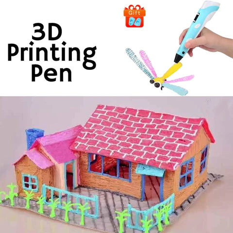 3D Printing Pen For Kids With Adjustable Speed And Temperature