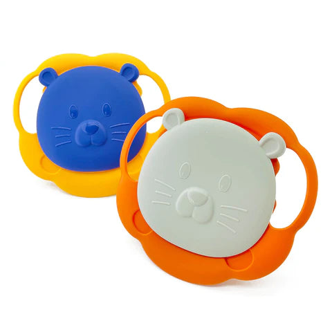 360 Rotate Spill-Proof Solid Feeding Bowl