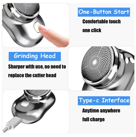 New Mini-Shave Portable Electric Shaver