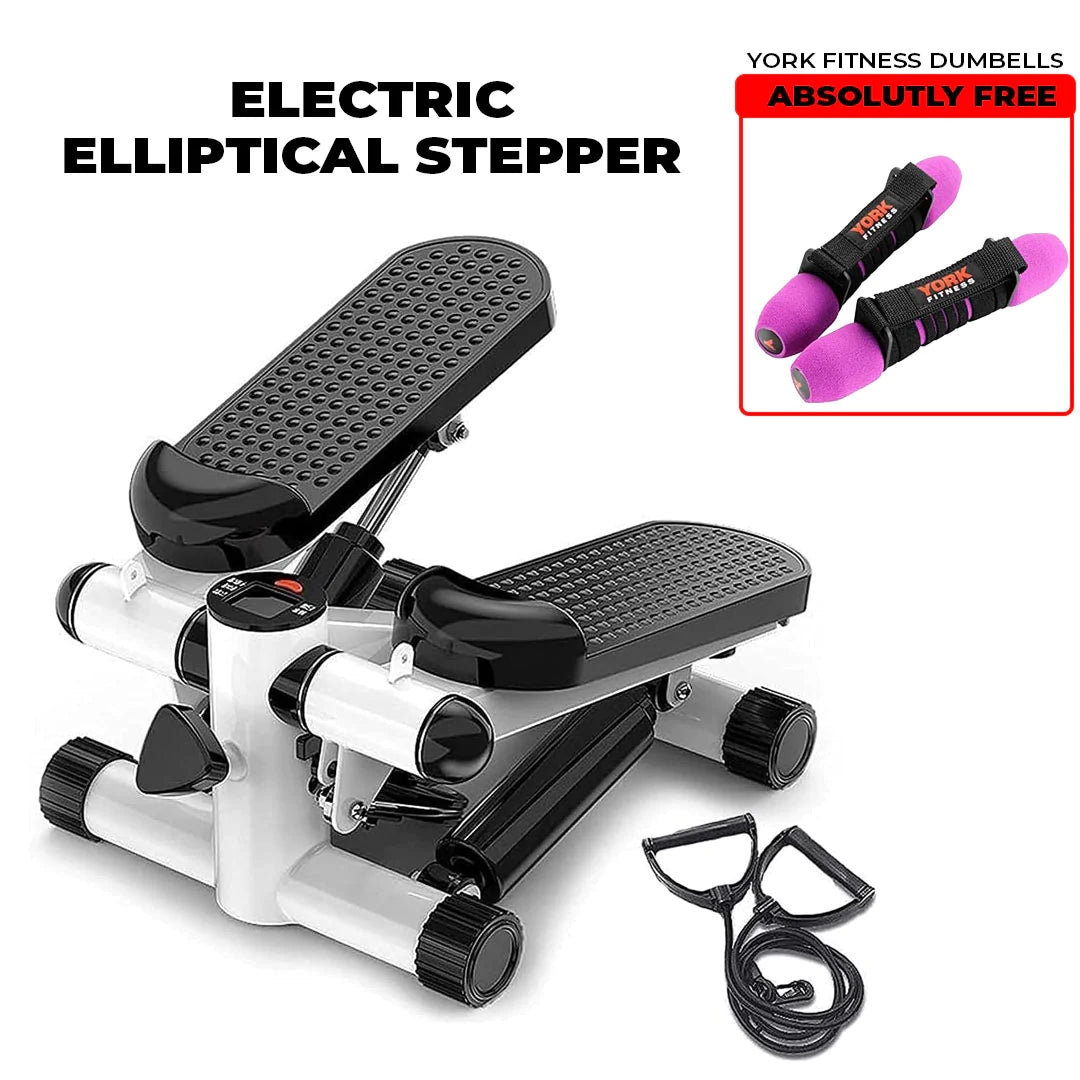 Multi-Purpose Electric Elliptical Stepper With Quiet Model