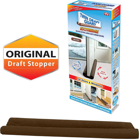 Door Draft Stopper - Sound And Air Blocker Bottom Doorway Guard