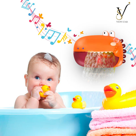 Viewstar Bath Toys For Kids Girls Boys - Bath Toys With Music For Kids, Water Toys With Rings To Play, Bathtub Toys/Toys For Girls/Gifts For Girls Boys Mom To Be