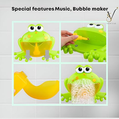 Viewstar Bath Toys For Kids Girls Boys - Bath Toys With Music For Kids, Water Toys With Rings To Play, Bathtub Toys/ Toys For Girls/ Gifts For Girls Boys Mom To Be